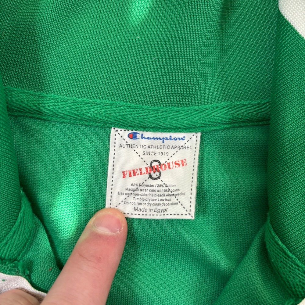 Champion Fieldhouse Green Full Zip UCLA Track Jacket Women's Size Small EUC - Picture 2 of 5